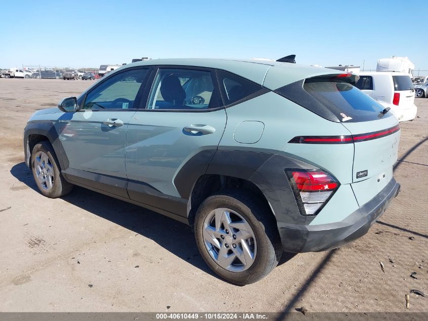 2024 Hyundai Kona Se VIN: KM8HACAB8RU125458 Lot: 40610449