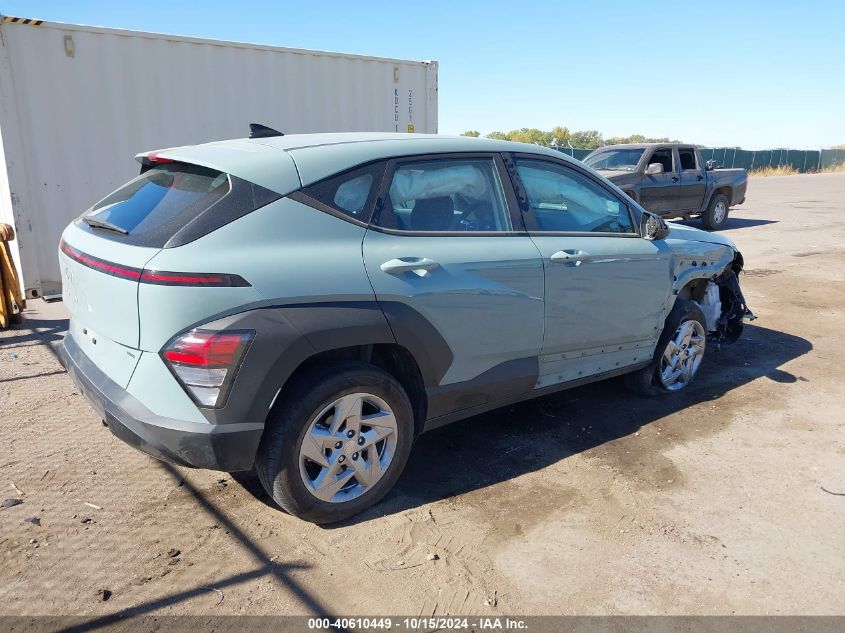 2024 Hyundai Kona Se VIN: KM8HACAB8RU125458 Lot: 40610449