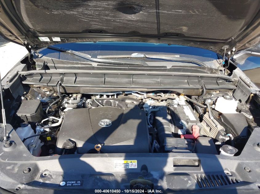 2021 Toyota Highlander Le VIN: 5TDBZRBH1MS529661 Lot: 40610450