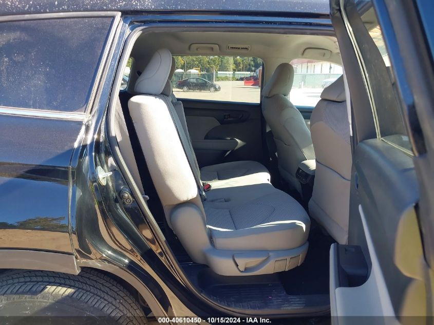 2021 Toyota Highlander Le VIN: 5TDBZRBH1MS529661 Lot: 40610450