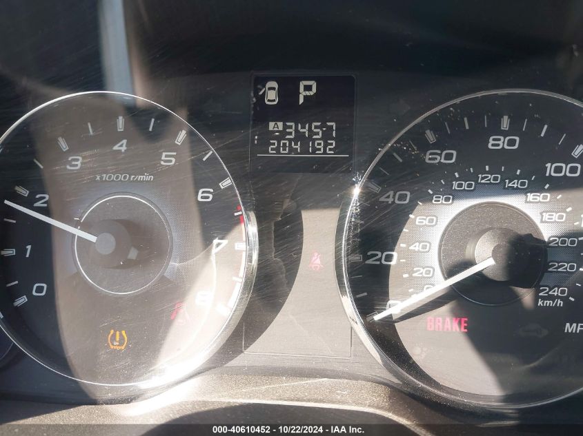 2010 Subaru Outback 2.5I Premium VIN: 4S4BRBCC5A3345732 Lot: 40610452