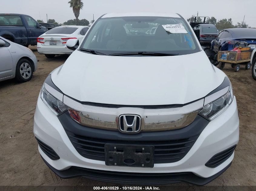 2021 Honda Hr-V 2Wd Lx VIN: 3CZRU5H39MM708722 Lot: 40610529