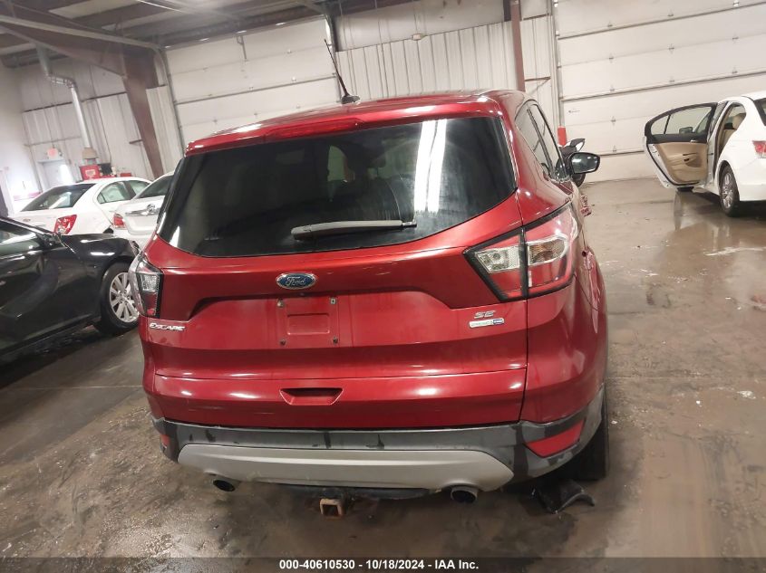 2017 Ford Escape Se VIN: 1FMCU9GD6HUD18588 Lot: 40610530