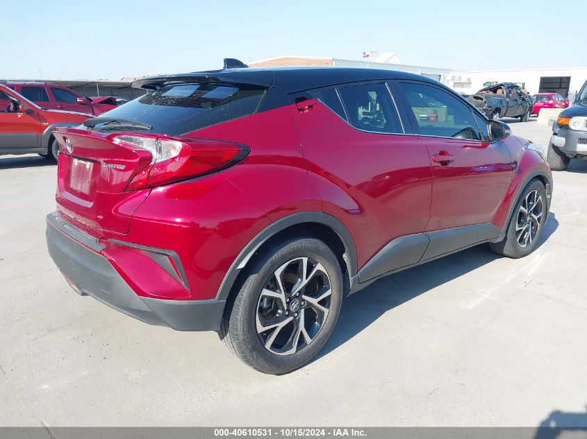 2019 Toyota C-Hr Limited VIN: JTNKHMBX1K1022746 Lot: 40610531