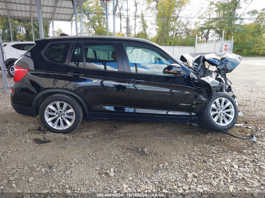 2015 BMW X3 XDRIVE28I - 5UXWX9C57F0D62290