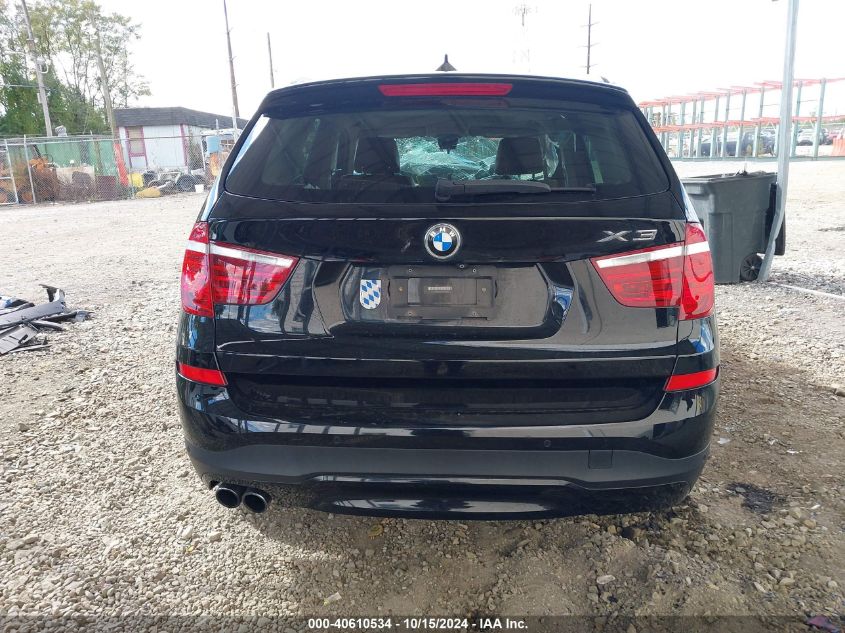 2015 BMW X3 XDRIVE28I - 5UXWX9C57F0D62290