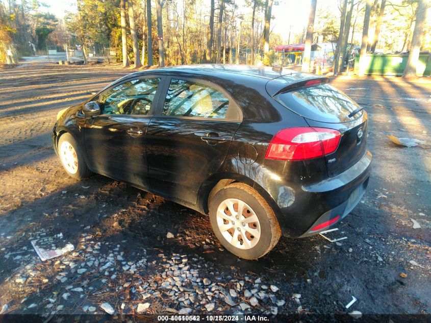 2013 Kia Rio Ex VIN: KNADN5A37D6113209 Lot: 40610542