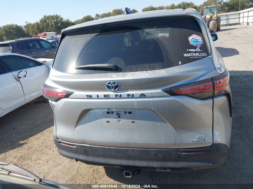 2021 Toyota Sienna Xle VIN: 5TDYRKEC1MS068981 Lot: 40610548