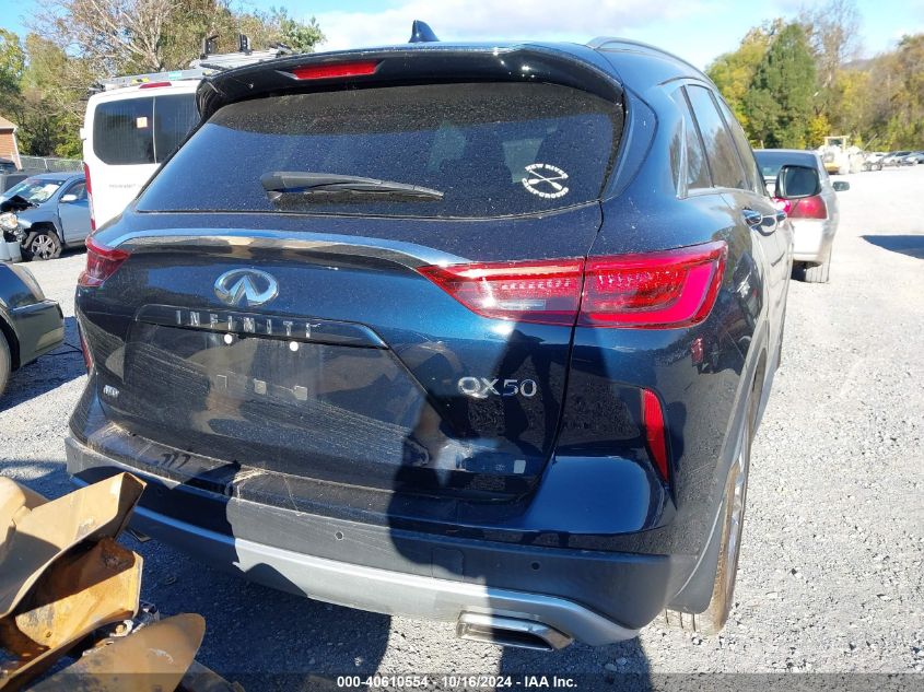 2020 Infiniti Qx50 Luxe Awd VIN: 3PCAJ5M39LF118119 Lot: 40610554