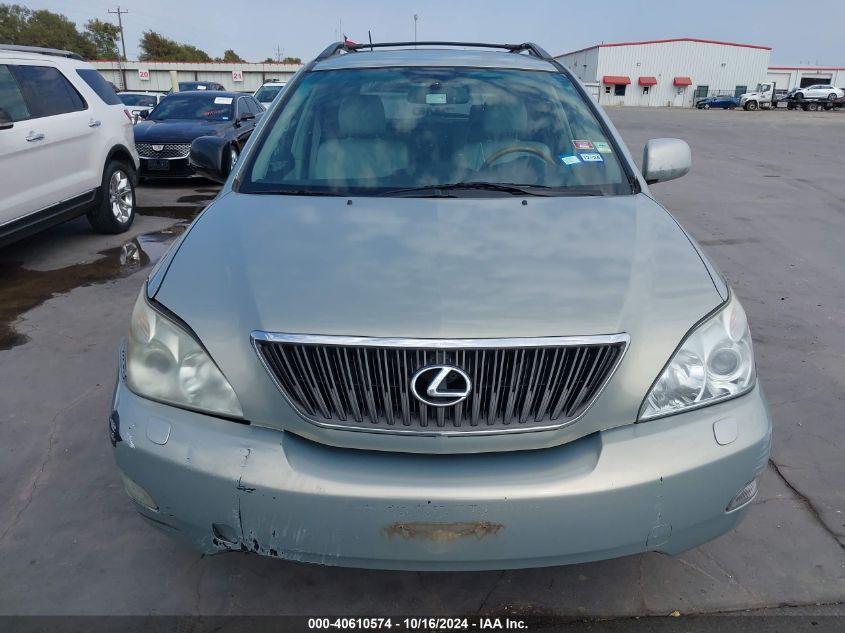 2007 Lexus Rx 350 Base (A5) VIN: 2T2GK31UX7C018075 Lot: 40610574
