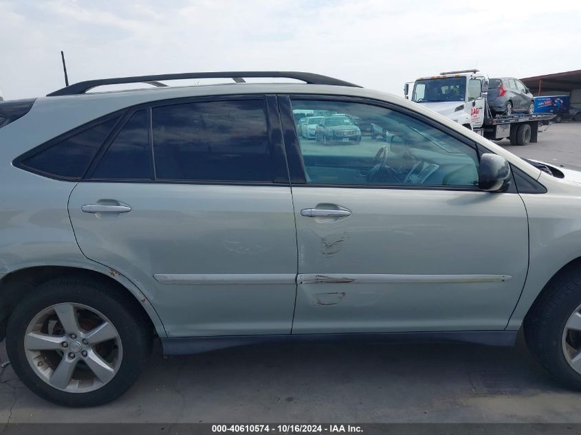 2007 Lexus Rx 350 Base (A5) VIN: 2T2GK31UX7C018075 Lot: 40610574