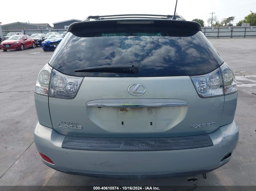 2007 Lexus Rx 350 Base (A5) VIN: 2T2GK31UX7C018075 Lot: 40610574