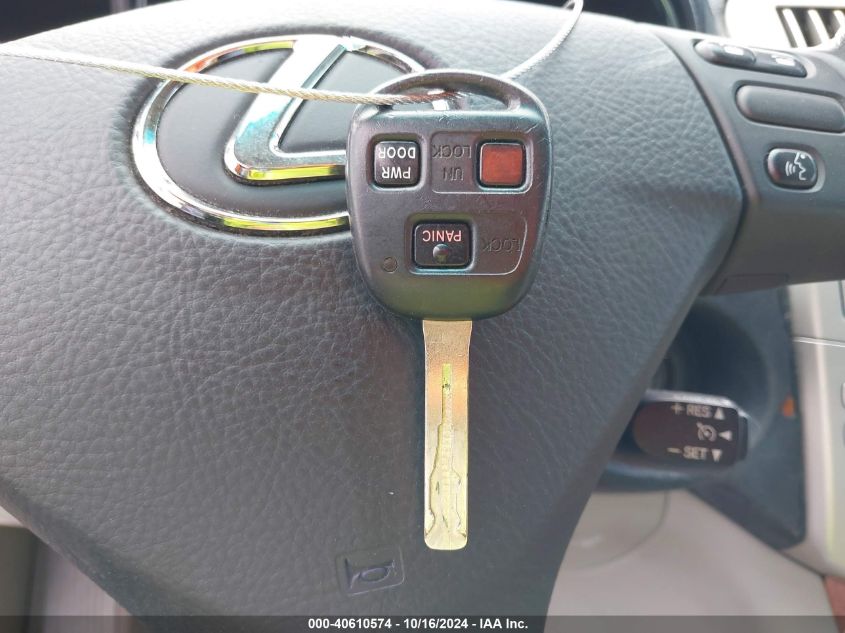 2007 Lexus Rx 350 Base (A5) VIN: 2T2GK31UX7C018075 Lot: 40610574