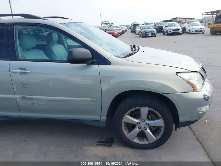 2007 Lexus Rx 350 Base (A5) VIN: 2T2GK31UX7C018075 Lot: 40610574