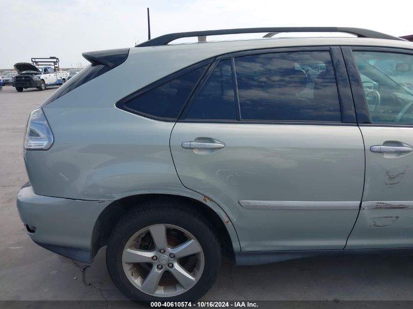 2007 Lexus Rx 350 Base (A5) VIN: 2T2GK31UX7C018075 Lot: 40610574