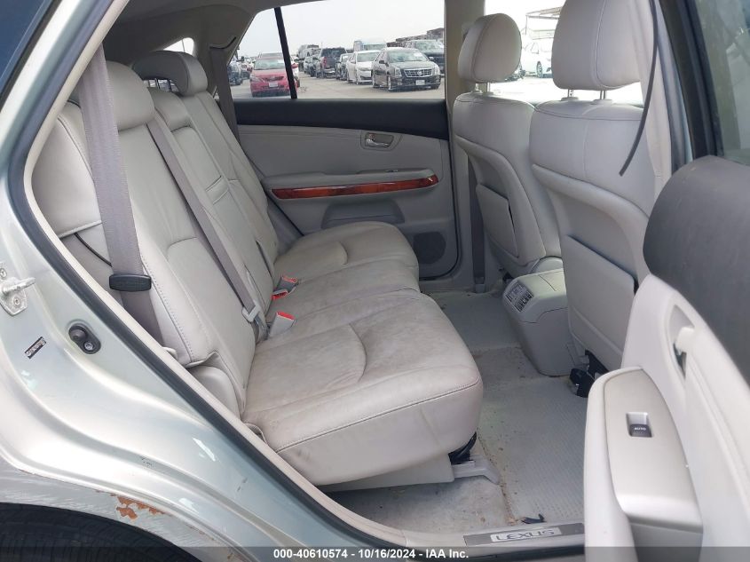 2007 Lexus Rx 350 Base (A5) VIN: 2T2GK31UX7C018075 Lot: 40610574