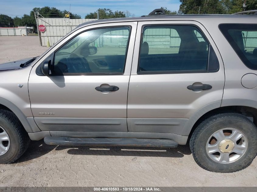 2001 Ford Escape Xlt VIN: 1FMYU03141KB98935 Lot: 40610583