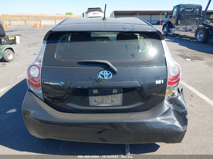 2014 Toyota Prius C Two VIN: JTDKDTB36E1559043 Lot: 40610584