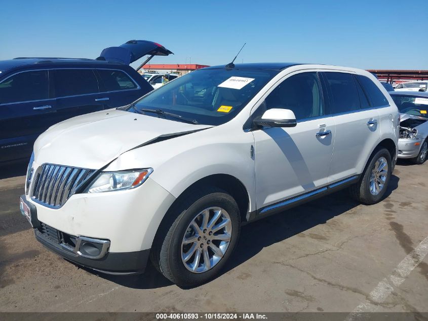 2014 Lincoln Mkx VIN: 2LMDJ8JK6EBL10849 Lot: 40610593