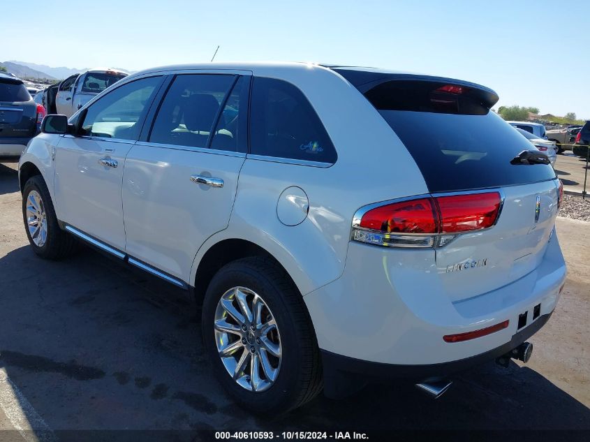 2014 Lincoln Mkx VIN: 2LMDJ8JK6EBL10849 Lot: 40610593