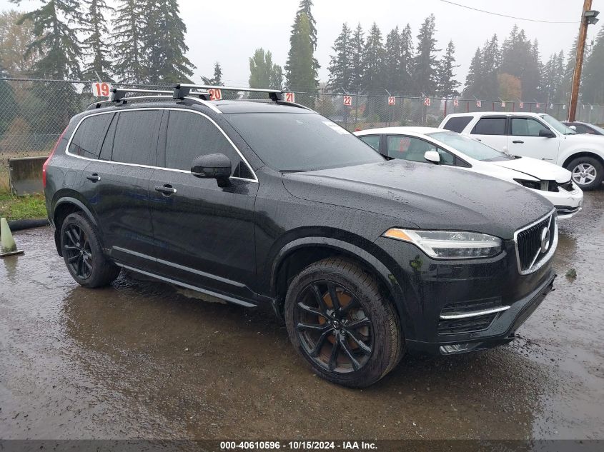 2016 Volvo Xc90 T6 Momentum VIN: YV4A22PK4G1044781 Lot: 40610596