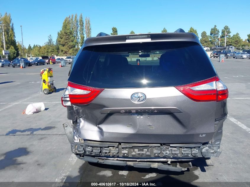 2015 Toyota Sienna Le 8 Passenger VIN: 5TDKK3DC4FS652778 Lot: 40610617