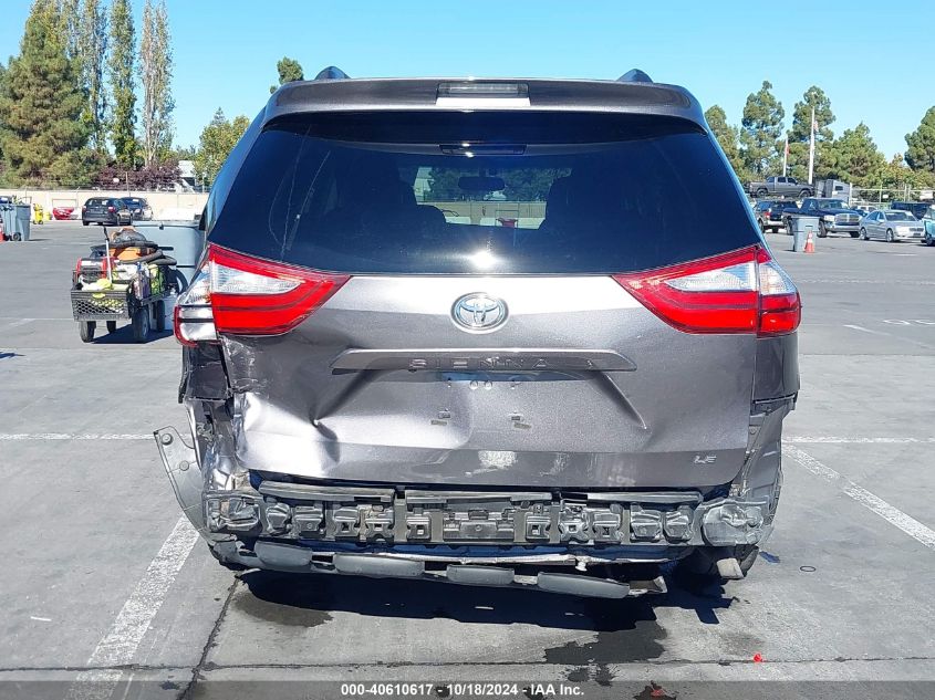 2015 Toyota Sienna Le 8 Passenger VIN: 5TDKK3DC4FS652778 Lot: 40610617