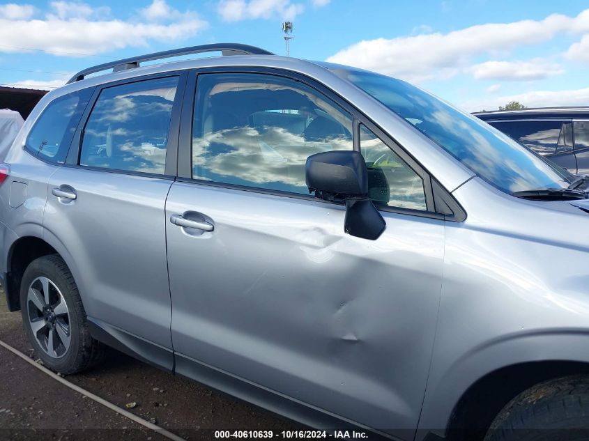 2017 Subaru Forester 2.5I VIN: JF2SJABC0HH523925 Lot: 40610639