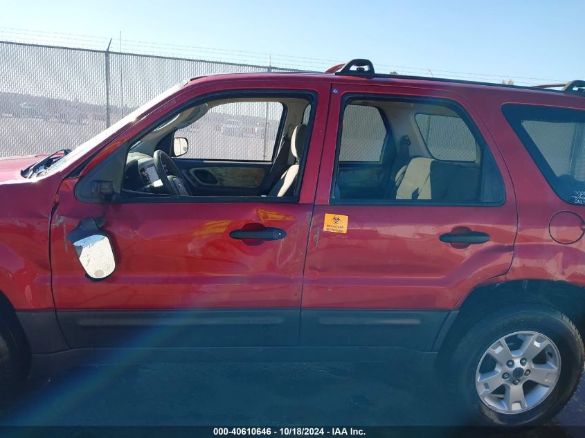 2005 Ford Escape Xlt VIN: 1FMYU03105KC04431 Lot: 40610646