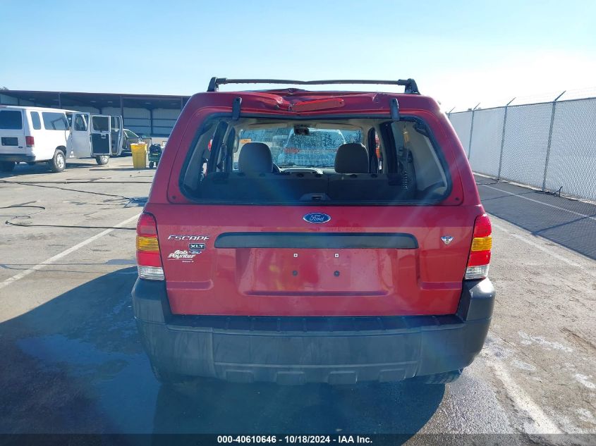 2005 Ford Escape Xlt VIN: 1FMYU03105KC04431 Lot: 40610646