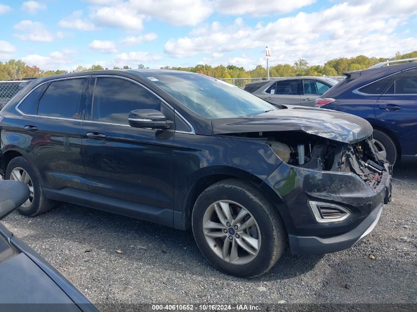 2016 Ford Edge Sel VIN: 2FMPK4J86GBB73725 Lot: 40610652