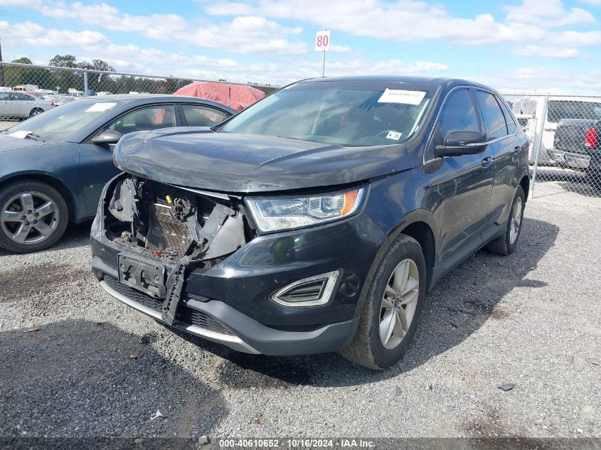 2016 Ford Edge Sel VIN: 2FMPK4J86GBB73725 Lot: 40610652