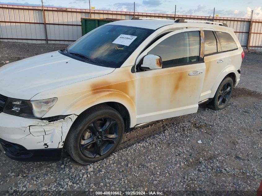 2018 Dodge Journey Crossroad VIN: 3C4PDCGG9JT310370 Lot: 40610662