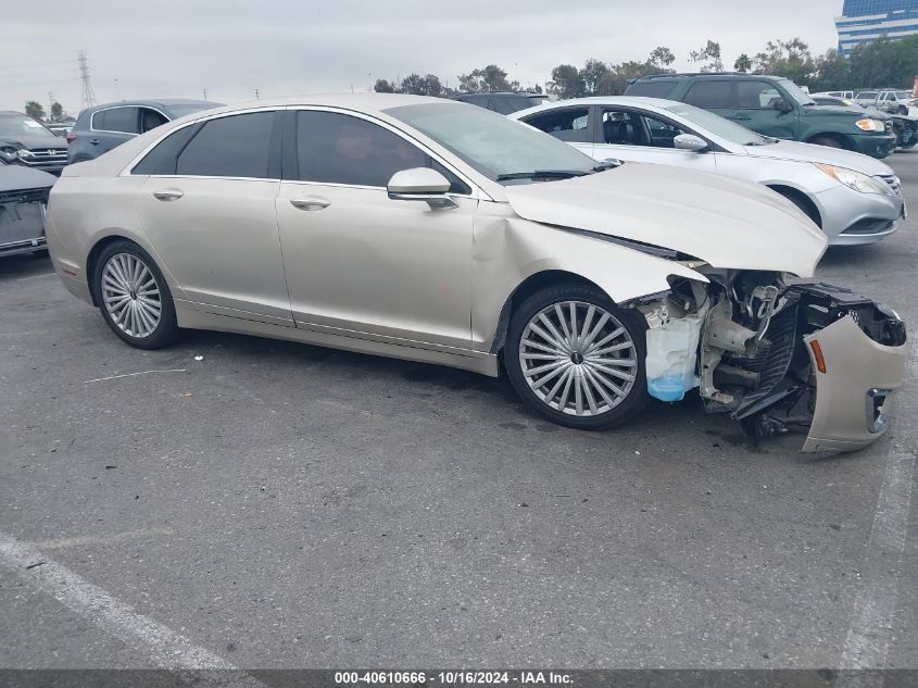 2017 Lincoln Mkz Reserve VIN: 3LN6L5E97HR634161 Lot: 40610666