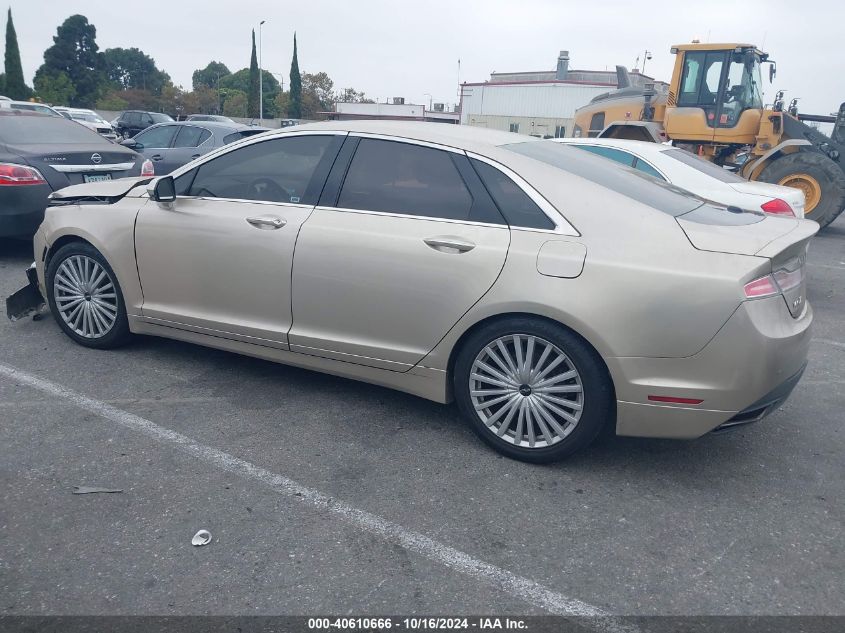2017 Lincoln Mkz Reserve VIN: 3LN6L5E97HR634161 Lot: 40610666