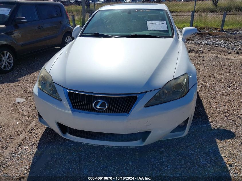 2012 Lexus Is 250 VIN: JTHBF5C23C5163989 Lot: 40610670