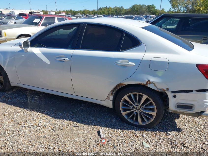 2012 Lexus Is 250 VIN: JTHBF5C23C5163989 Lot: 40610670