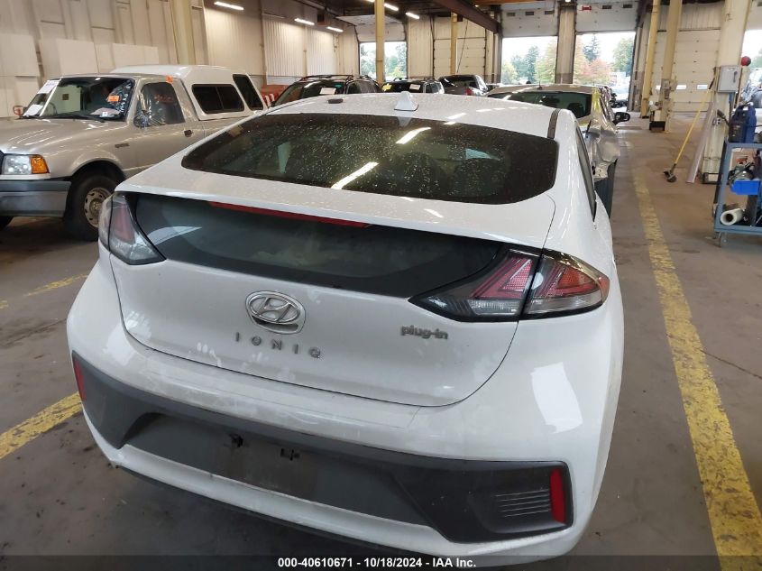 2021 Hyundai Ioniq Plug-In Hybrid Sel VIN: KMHC75LD5MU256777 Lot: 40610671