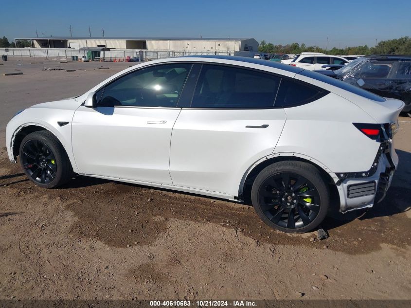 2023 Tesla Model Y VIN: 7SAYGDEE5PA148019 Lot: 40610683