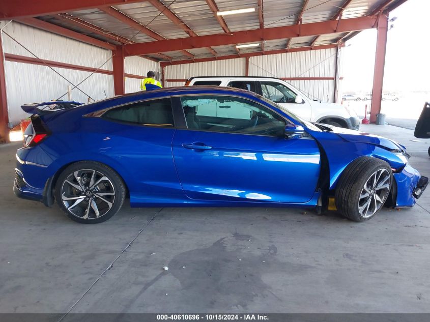 2019 Honda Civic Si VIN: 2HGFC3A54KH754094 Lot: 40610696