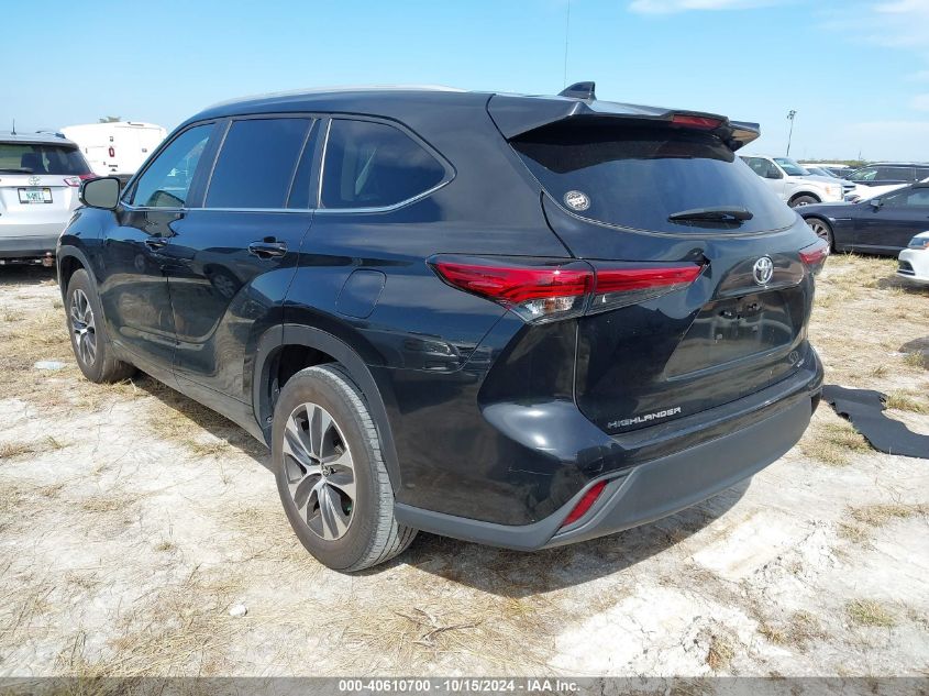 2023 Toyota Highlander Xle VIN: 5TDKDRAH3PS037119 Lot: 40610700