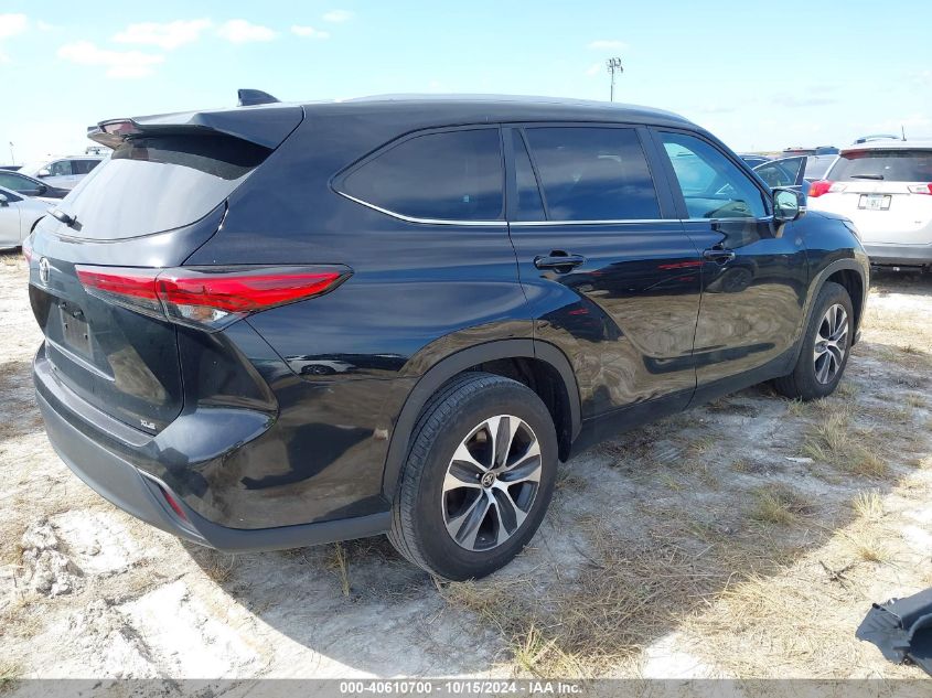 2023 Toyota Highlander Xle VIN: 5TDKDRAH3PS037119 Lot: 40610700