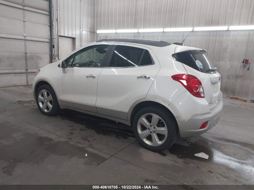 2015 Buick Encore Leather VIN: KL4CJGSB2FB055140 Lot: 40610705