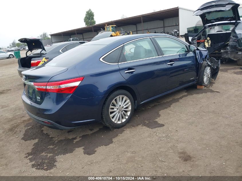 2014 Toyota Avalon Hybrid Xle Premium VIN: 4T1BD1EBXEU028316 Lot: 40610704