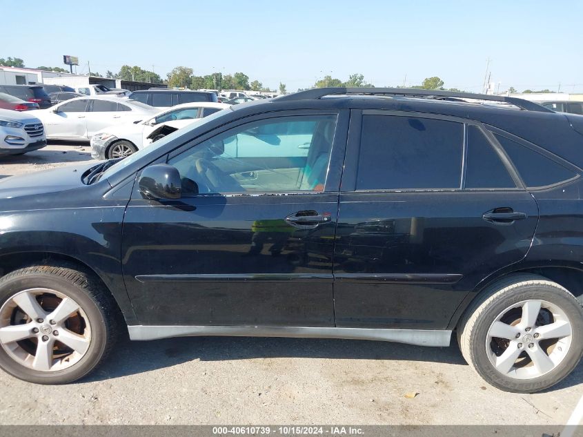 2007 Lexus Rx 350 Base (A5) VIN: 2T2GK31UX7C009117 Lot: 40610739