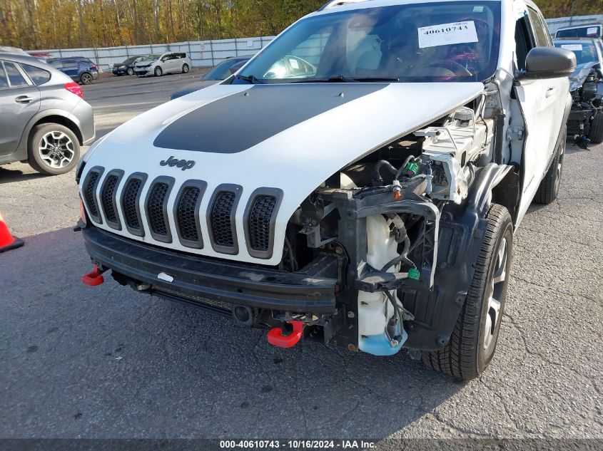 2014 Jeep Cherokee Trailhawk VIN: 1C4PJMBS7EW202825 Lot: 40610743