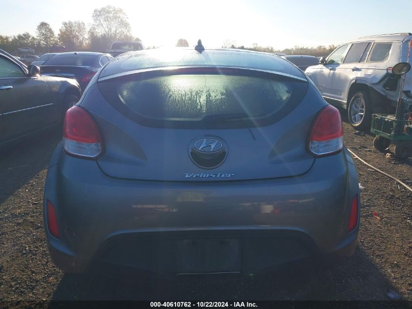 2017 Hyundai Veloster VIN: KMHTC6AD7HU317802 Lot: 40610762