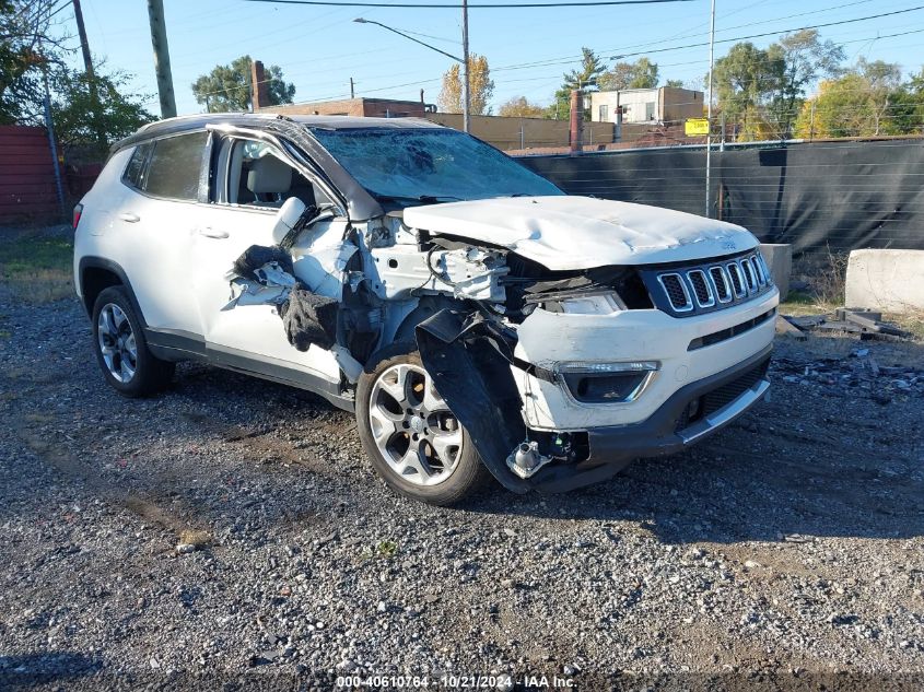 VIN 3C4NJDCB6JT354326 2018 Jeep Compass, Limited 4X4 no.1