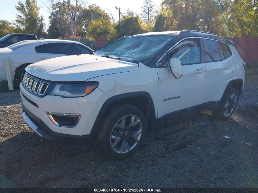 VIN 3C4NJDCB6JT354326 2018 Jeep Compass, Limited 4X4 no.2