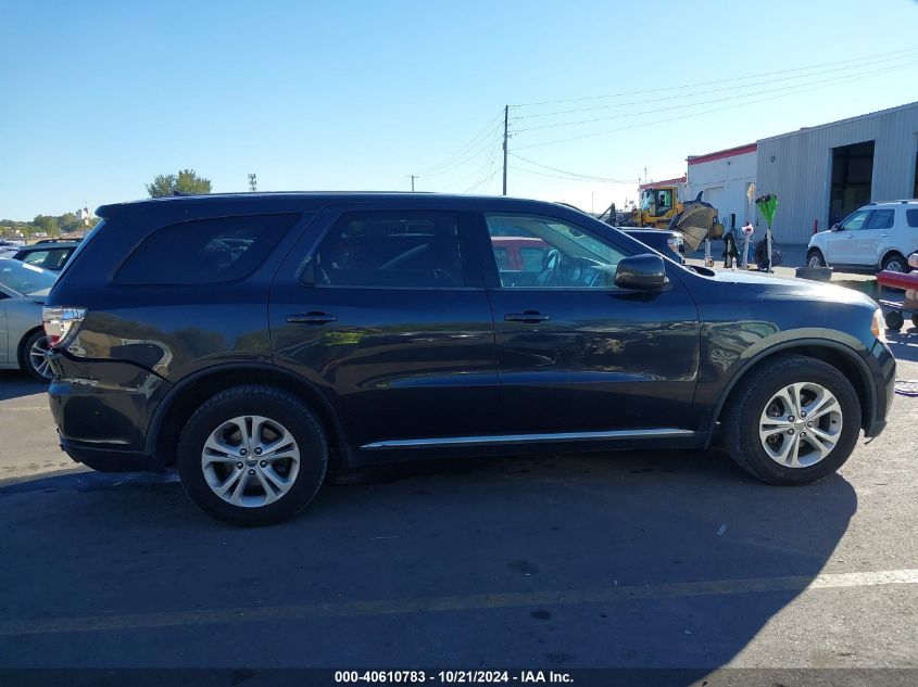 2013 Dodge Durango Sxt VIN: 1C4RDJAG9DC681695 Lot: 40610783